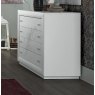 Tuttomobili Italy Tuttomobili Camilla White Chest Of Drawers