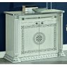 Accadueo H2O H2O Design Aurora White-Silver 2 Door Sideboard