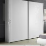 Tuttomobili Italy Tuttomobili Doris White 2 Door Sliding Wardrobe