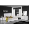 H2O Design San Marino White Bed