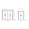 Arredoclassic Adora Arredoclassic Diamante 2 Door Wardrobe