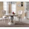 Ben Company Ben Company Betty White Gold Round Extendable Table