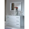 Ben Company Ambra White 3 Drawer Dresser