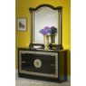 Ben Company Ben Company New Serena Black & Gold  3 Drawer Dresser