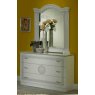 Ben Company Ben Company New Serena White & Silver 3 Drawer Dresser