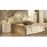 Ben Company Ben Company Sara Beige Padded Headboard Bed