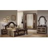 Ben Company Ben Company Sara Mahogany Bedroom Group with 4 Door Wardrobe