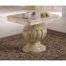 Ben Company Ben Company Betty Beige Onyx Lamp Table