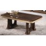 Ben Company New Venus Walnut& Gold Coffee Table Ben Company New Venus Walnut& Gold Coffee Table