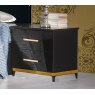 Ben Company Ben Company Elegance Black & Gold Night Table