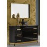 Ben Company Ben Company Elegance Black & Gold Mirror