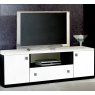 Ben Company Ben Company Elisa White-Black TV Stand Plasma