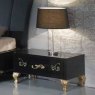 Ben Company Ben Company Sofia Black-Gold Night Table