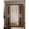 Ben Company Ben Company Sara Mahogany 4 Door Wardrobe