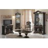 Ben Company Ben Company Betty Black and Gold 2 Door Vitrine