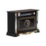 Ben Company Ben Company Betty Black and Gold TV Unit