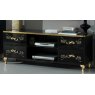 Ben Company Ben Company Sofia Black-Gold TV Stand Plasma