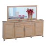 Ben Company Ben Company Sonia Light Oak 4 Door Buffet