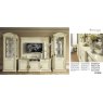 Camel Group Camel Group Siena Ivory 1 Door Vitrine With 1 Light