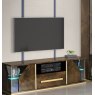 Accadueo H2O H2O Design Desiree Bronze Gold TV Unit