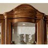 Camel Group Camel Group Torriani Walnut Corner Unit With Mirror and LED Light