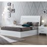 Ben Company Ben Company Elegance White & Silver Bed