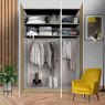 Wiemann German Furniture Wiemann All In hinged-door wardrobe of width 150cm