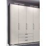 Wiemann  Glasgow 200 cm 4 doors 3 drawers Combi Wardrobes