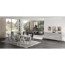 Status SRL Italy Status Mia Day Fixed Oval Dining Table