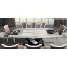 Camel Group Elite Day Tavolo Krystal Extendable Dining Table White