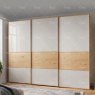 Wiemann German Furniture Wiemann Bari sliding door wardrobe of width 300cm, handles in carcass colour