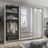 Wiemann German Furniture Wiemann Monaco 3000 sliding door wardrobe of width 225cm