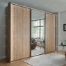 Wiemann German Furniture Wiemann Monaco 3000 sliding door wardrobe of width 225cm