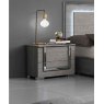 Tuttomobili Italy Tuttomobili Antonella Grey Oak 2 Drawers Night Stand