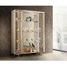 Arredoclassic Arredoclassic Adora Luce Light 3 Doors Cabinet (right or left column) With Glass Shelves