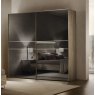 Arredoclassic Arredoclassic Adora Luce Light 2 Sliding Mirror Doors Wardrobe