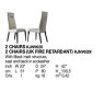 Alf Italia ALF ITALIA NOVECENTO DINING CHAIR