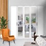 Wiemann German Furniture Wiemann Cambridge of width 250cm wooden or mirrored hinged 5 doors wardrobe with cornice without lights