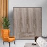 Wiemann German Furniture Wiemann Eastside hinged-door wardrobe of width 200cm with 4 doors without cornice