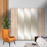 Wiemann German Furniture Wiemann Eastside hinged-door wardrobe of width 250cm with 5 doors without cornice