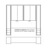 Wiemann German Furniture Wiemann Luxor 3 & 4 Overbed unit combinations Occasional Wardrobes With 33cm