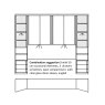 Wiemann German Furniture Wiemann Luxor 3 & 4 Overbed unit combinations Occasional Wardrobes With 50cm