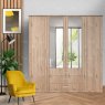 Wiemann German Furniture Wiemann Luxor 3 & 4 hinged-door wardrobe of width 175cm 4 doors with cornice