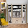 Wiemann German Furniture Wiemann Luxor 3 & 4 hinged-door wardrobe of width 175cm 4 doors with cornice