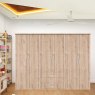 Wiemann German Furniture Wiemann Luxor 3 & 4 hinged-door wardrobe of width 225cm 6 doors with cornice