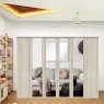 Wiemann German Furniture Wiemann Luxor 3 & 4 hinged-door wardrobe of width 225cm 6 doors with cornice