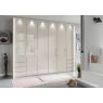 Wiemann German Furniture Wiemann Kansas bi-fold doors Wardrobe with automatic door opening of width 250cm