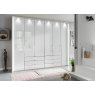 Wiemann German Furniture Wiemann Kansas bi-fold doors Wardrobe with automatic door opening of width 300cm