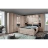 Wiemann German Furniture Wiemann Luxor 3 & 4 of width 350cm, 7 doors hinged-door wardrobe with cornice