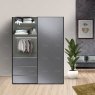 Wiemann German Furniture Wiemann Malibu sliding-door wardrobe of width 165cm